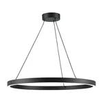 Modern Led Chandelier, 1 Ring Circular Pendant Light, Black, Dimmable 23.6". Fixed Price $84.95.