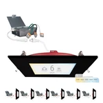 Hour Fire Rated Recessed Lighting 6 Inch, Square Led Lights, 5 Cct 2700K/30.... Fixed Price $233.45.