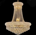HOMEOOZE14 Light Unique Empire Crystal Chandelier. Fixed Price $550.00.