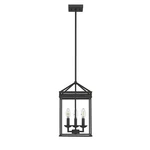 Ove Decors Black Industrial Cage Lantern Led Pendant Light. Fixed Price $74.99.
