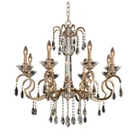 Allegri Valencia Light Chandelier, Brushed Champagne Gold 031651-038-FR001. Fixed Price $2803.00.