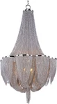 Maxim 21465 Nickel Chantilly 22"W 10-LIGHT Chandelier. Fixed Price $2148.00.