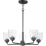 Maxim Lighting 12266CDBK Acadia 5 Inch Black Chandelier Ceiling. Fixed Price $224.00.