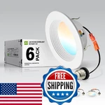 Asd Inch Retrofit Led Recessed Lighting Metal Trim White 10W 849LM 120V 2700. Fixed Price $68.10.