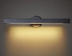 24" Black Picture Light Bathroom Fixture, Hardwired Like Restoration Hardware. Fixed Price $90.00.