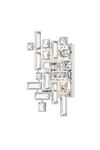 Elegant Lighting V2100W12/RC Picasso 12" Tall Wall Sconce - Chrome. Fixed Price $162.00.