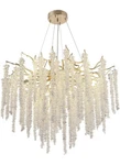 Akeelighting Gold Crystal Chandelier 31.5 Modern Tree Branch Luxury Dining. Fixed Price $599.99.