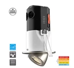 Commercial Electric 3" Premium Led Gimbal Recessed Downlight Kit Brushed Nickel. Fixed Price $18.69.