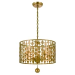 Crystorama Lighting Group 545 Gold Layla 5-LIGHT 18"W Chandelier. Fixed Price $798.00.