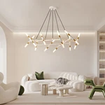 41'' White Pendant Modern Linear Branch Ceiling Chandelier Light Kitchen Fixture. Fixed Price $111.99.
