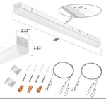 4 FT.60WATT Integrated Led Strip Light Fixture Selectable Lumens Indoor Outdoor. Fixed Price $35.99.