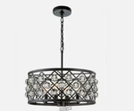 Pennington Crest 4-LIGHT Antique Bronze Pendant With Solid Crystal Spheres. Fixed Price $139.99.