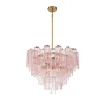 Crystorama Addis Light Chandelier, Brass/gold/spring ADD-312-AG-SP. Fixed Price $2198.00.