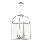 Livex Lighting Milford 4 Brushed Nickel Chain Lantern. Fixed Price $109.99.