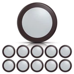 Ecoeler Inch 16.5W Dimmable Led Disk Light, 10 Pack Aluminum Baffle Bronze Tri. Fixed Price $84.36.