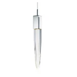 ET2 E31241-20 Chrome Quartz 5"W Led Mini Pendant. Fixed Price $388.00.