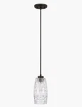 Capital Lighting Pendant, Black Iron 328611BI-450. Fixed Price $39.00.