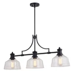 Used Vaxcel H0293 Beloit Light Linear CHANDELIER-22 Inch Tall 36.5. Fixed Price $297.49.