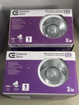 Two Nib Commercial Electric 3"RECESSED Light Kit White Baffle K33 Warm 50W. Fixed Price $22.99.
