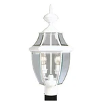 Livex Lighting Monterey 2 Outdoor Post Head White. Fixed Price $293.96.