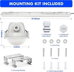 VPCRT6 60W Led Vapor Tight Fixtures 4 Feet Cct 5000K Lights. Fixed Price $195.00.