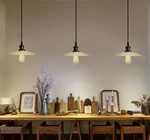 Home Decorators 1-LIGHT Saucer Pendant Hanging Fixture Glass Dark Bronze. Fixed Price $34.77.