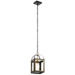 Kichler Vath 8" 1 Light Indoor Pendant, Black/natural Brass - 52030BKNBR. Fixed Price $194.99.
