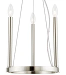 Livex Lighting 40243 Alpine 1 Tier Chandelier - Nickel. Fixed Price $48.97.