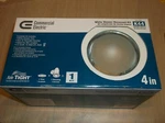 046335961364 General Electric 4" White Shower Recessed Light Kit. Fixed Price $5.01.