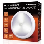 6.3 Motion Sensor Ceiling Light Indoor Aa D-cell Battery Operated For Hal. Fixed Price $15.39.