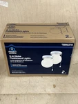 Project Source (2) Count Light 5.78 White Flush Mount Pack #5660379 New. Fixed Price $14.99.