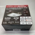 Keystone KT-CLED40PS-S1-8CSB-VDIM Light Fixture Bronze. Fixed Price $88.35.