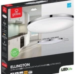 Globe Electric 65584 Ellington Led Integrated Flush Mount Ceiling Light, Chrome. Fixed Price $24.95.