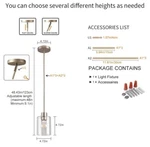Seasons Mini Pendant Ceiling Light Clear & White Cylinder Glass, Brushed Nickel. Fixed Price $29.44.