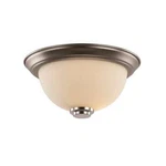 Trans Globe Mod Space 11' Flush Mount, Brushed Nickel 70526-11BN. Fixed Price $43.70.