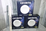 3 Luxrite 5/6" Led Downlight Recessed Color Cct Dimmable Retrofit Baffle Trim. Fixed Price $32.00.