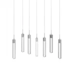 Avenue Lighting HF1900-7-GL-C The Original Glacier 47"W Chrome. Fixed Price $1239.00.