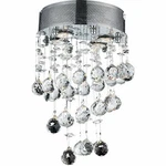 Elegant Lighting 2024W12C/EC 2-LIGHT Wall Sconce W/ Cut Crystals. Fixed Price $249.00.