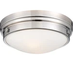 Minka Lavery 823-77, 2-LIGHT Flush Ceiling, 120 Total Watts, Chrome. Fixed Price $94.01.