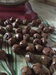 144 Primitive Rusty Look Tin Jingle Bells 1/2 Inch Christmas Craft Wedding 13MM. Fixed Price $12.49.