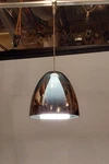 Tech Lighting 700MOCHRSS Chromium Smoke Pendant Light, Monorail Freejack New!. Fixed Price $385.00.