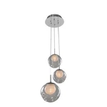 Kalco Lighting Meteor Pendant, Chrome/clear 309540CH-CLEAR. Fixed Price $1039.00.