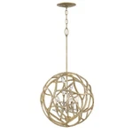 Fredrick Ramond 3 Light Eve Single Tier Chandelier, Champagne Gold - FR46804CPG. Fixed Price $1189.15.