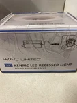 Wac Kenric R3JRAT-WCS-WT 3.5" Round Adjustable 5CCT Led Recessed Light Trim. Fixed Price $62.99.