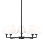 Z-lite 744-34R Leila 5 Light 34"W Chandelier Black. Fixed Price $302.60.