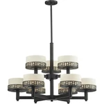 Z-lite 329-9-BRZ Elea Light 31.75 Inch Bronze Chandelier Ceiling. Fixed Price $334.00.