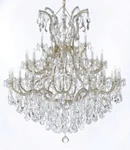 Large Foyer/entryway Maria Theresa Empress Crystal Chandeliers Lighting/ Gold. Fixed Price $2950.00.