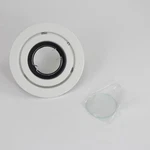 Wac Lighting HR-8417-WT 4" White Low Voltage Recessed Adjustable Trim. Fixed Price $18.00.
