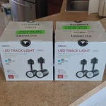 Lot Of Leonlite 8.5W Led Track Lighting Heads 4-PACK Black 4000K 120V H-type. Fixed Price $40.00.