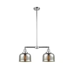 Innovations Large 2-LT Chandelier, Chrome/mercury Bell 209-PC-G78-LED. Fixed Price $622.60.